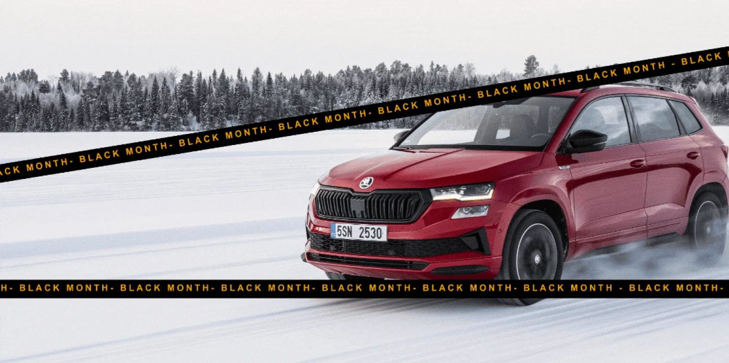 <strong>¿Ya has visto nuestras ofertas del black month?</strong> Ahora consigue tu Skoda Karoq a un precio inigualable.
                                <span class="d-none d-lg-block">¡Y con todo incluido!</span>
                                <span class="from d-block">Desde 373€/mes </br><span class="IVA">(con IVA incluido)</span>